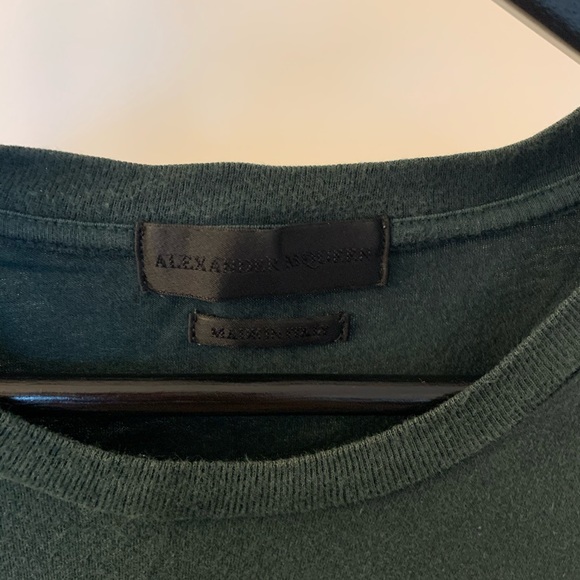 Dark Green Alexander McQueen t-shirt - Picture 4 of 7